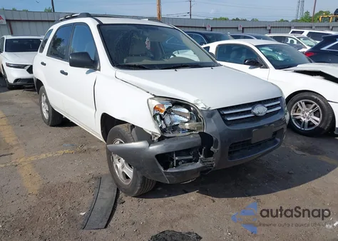 2008 Kia Sportage Lx из США, поврежденный, VIN KNDJF724087528037